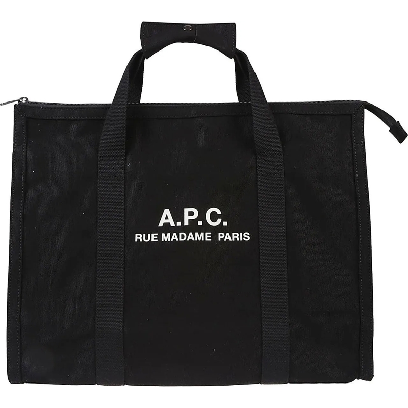 A.P.C. Tote Recuperation Gym Bag Black schwarz