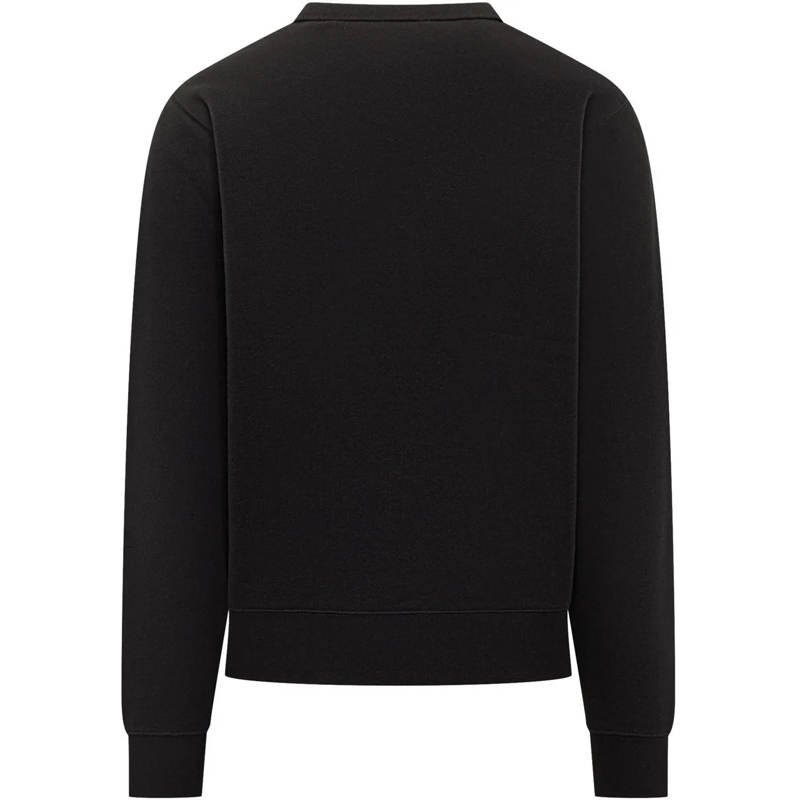 Burberry  Felpa Sasha Con Logo Frontale schwarz(Image 2)