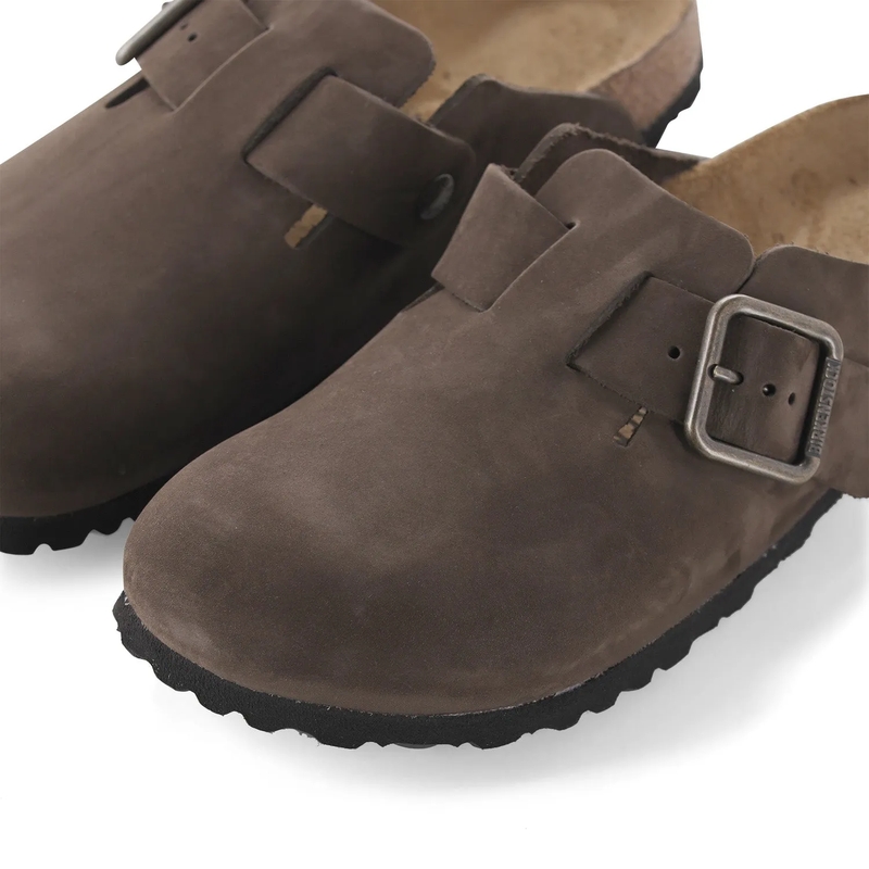 Birkenstock Mules Pantolette Boston Wire Buckle grau(Image 4)