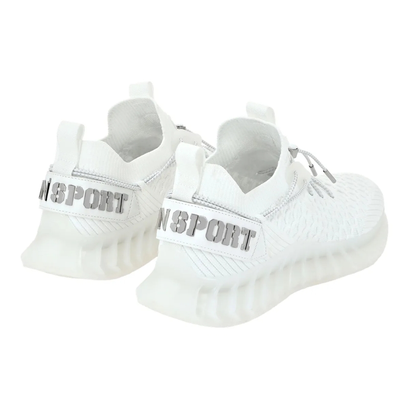 Plein Sport Low-Top-Sneaker Runner Sneaker weiss(Image 2)