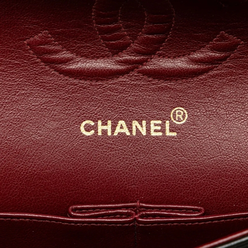 Chanel Sac à bandoulière 1991-1994 Medium Classic Lambskin Double Flap schwarz (Image 2)