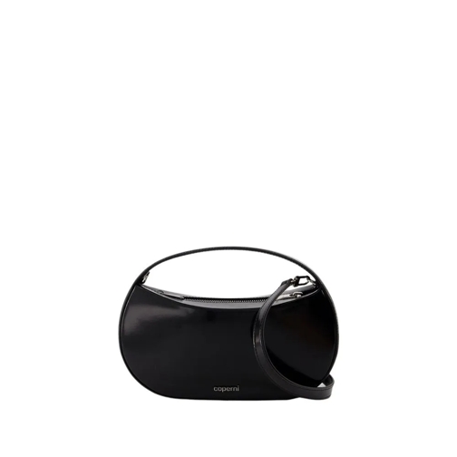 Coperni Crossbodytas Small Sound Swipe Bag - Leather - Black Black