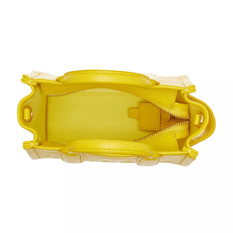 Marc Jacobs Minitasche The Micro Tote Bag Leather Yellow(Image 6)