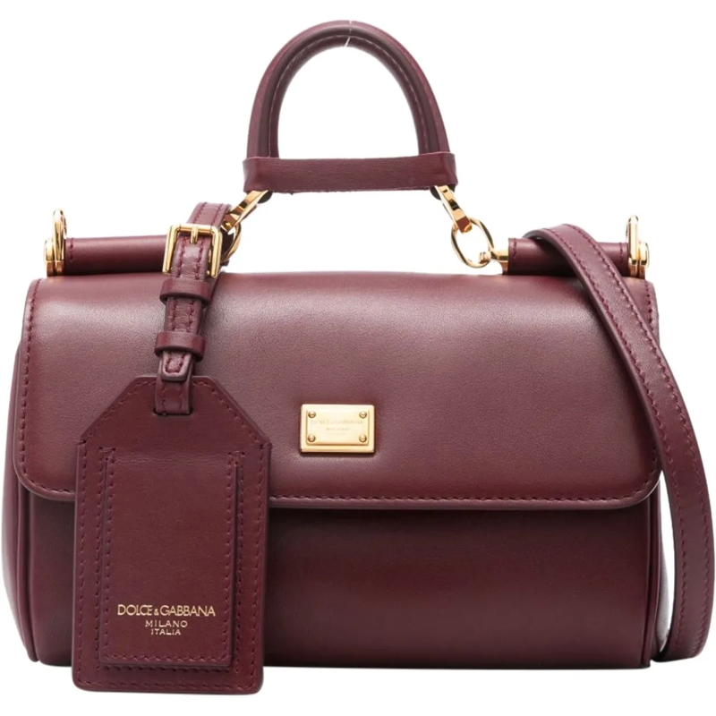Dolce&Gabbana Tote Bags Bordeaux rot