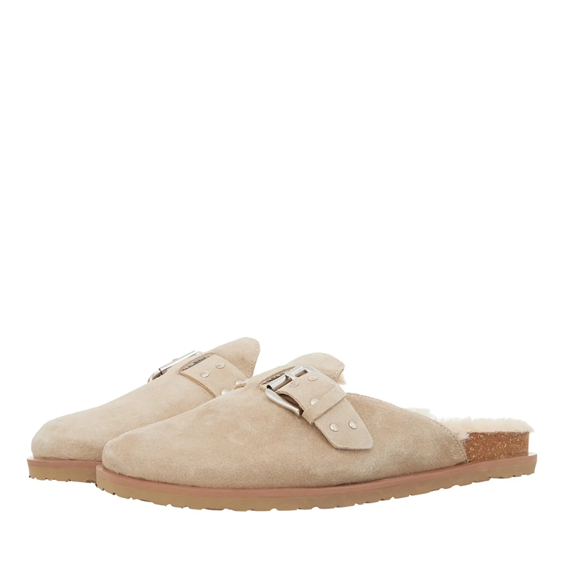 Steve Madden Mules Evergreen Sand Suede