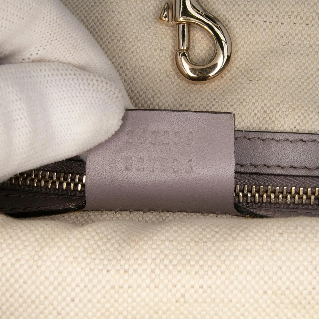 Thumbnail - Gucci Shopper - Medium Microguccissima Craft Tote - Gr. unisize - in Orange - für Damen