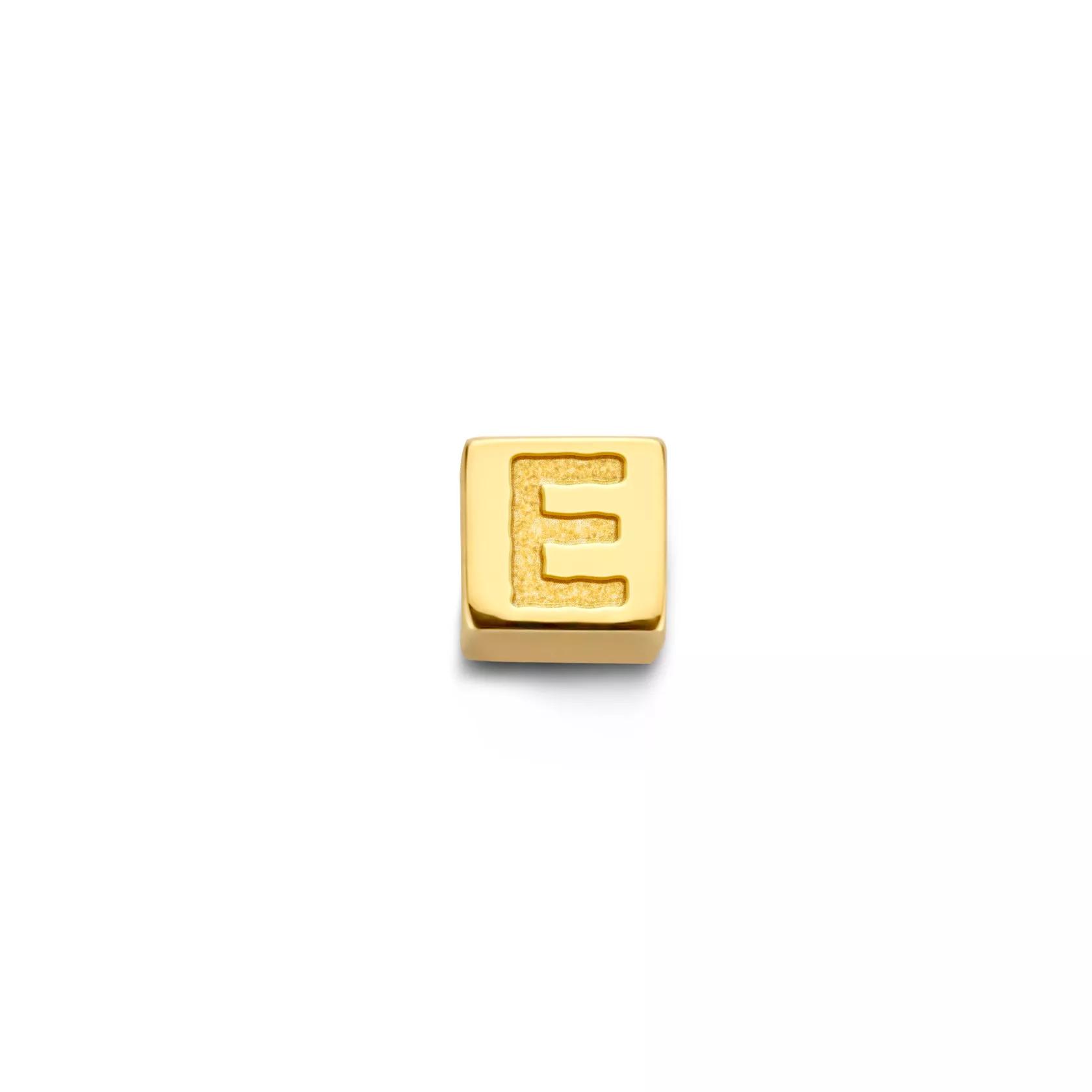 Isabel Bernard Charms - E Gold Le Carré Felie 14 Karat Cube Charm - Gr. unisize - in Gold - für Damen