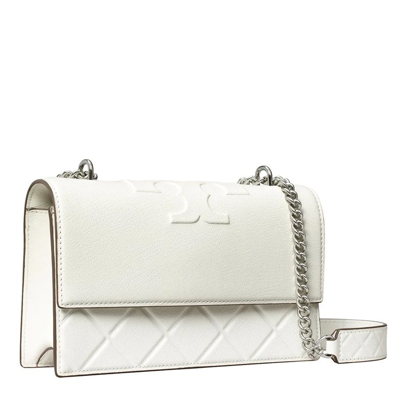Tory Burch Crossbody Bag Fleming Small Convertible Shoulder Bag Blanc(Image 2)