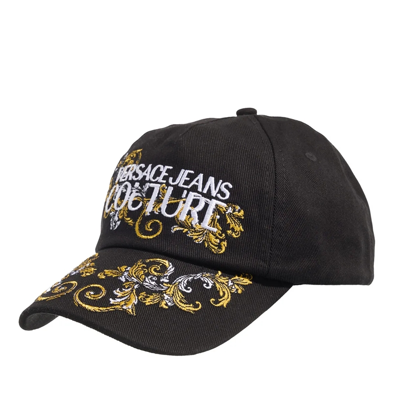 Versace Jeans Couture Baseballkappe Baseball Cap With Pences Black