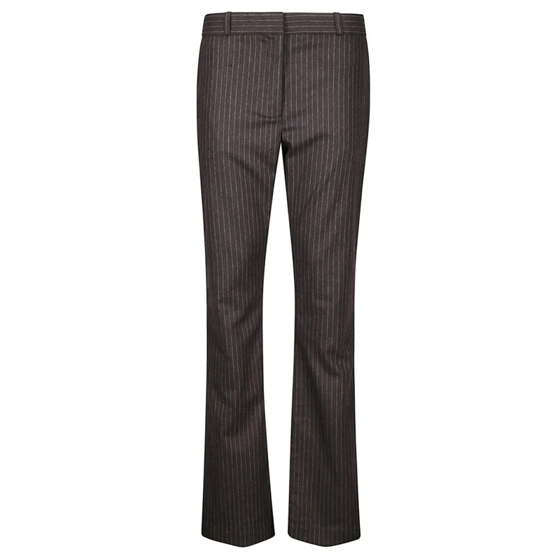 Coperni  Pinstriped Cigarette Leg Tailored Pant Black