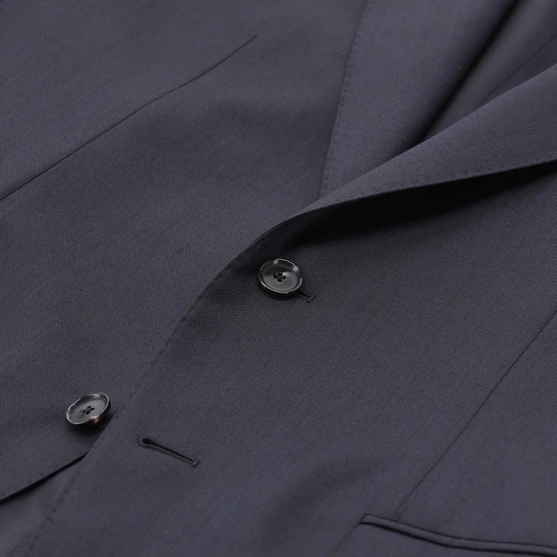 Emanuela Caruso Anzugkombination Zweiteiliger Anzug Aida aus Wolle grau(Image 9)