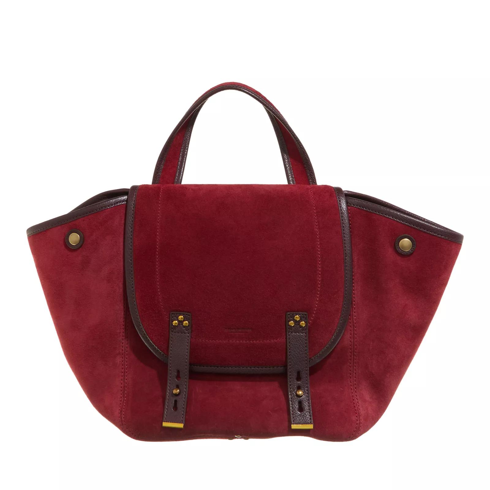 Jerome Dreyfuss Satchel Bag - Stan Panier M - Gr. unisize - in Rot - für Damen