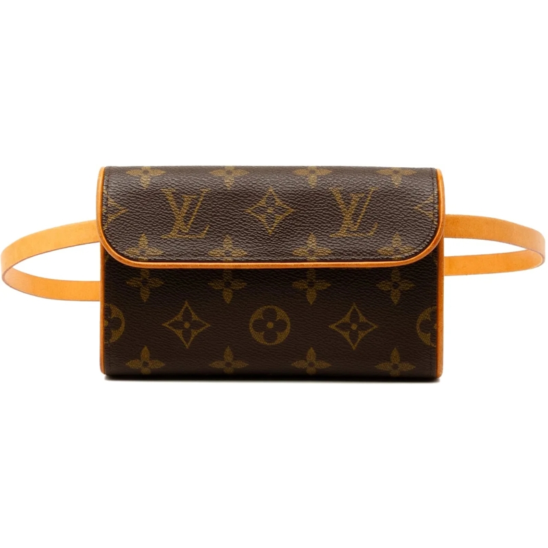 Louis Vuitton Sac de ceinture Monogram Pochette Florentine braun