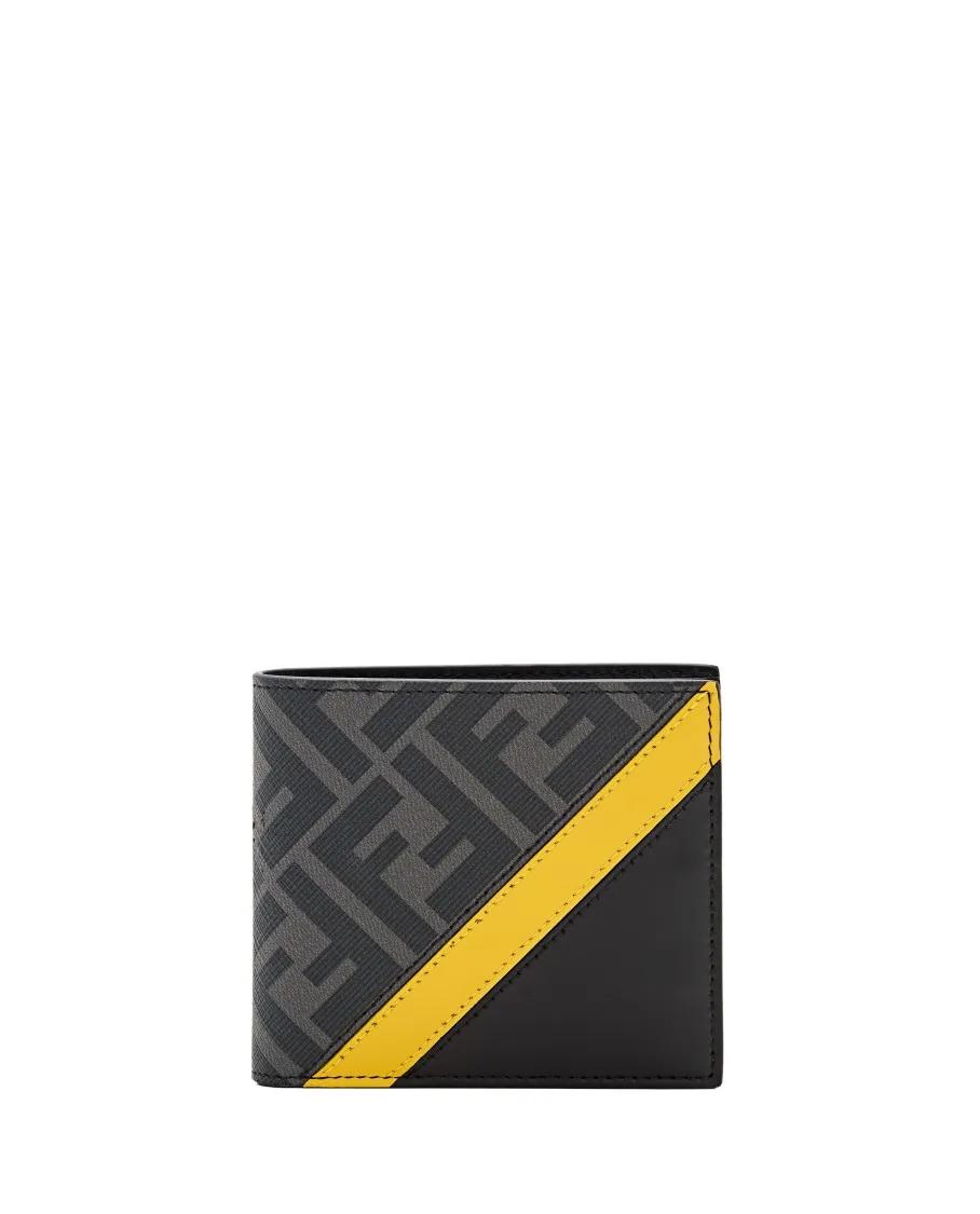 Fendi Portemonnaies - Wallet Fendi Diagonal - Gr. unisize - in Schwarz - für Damen