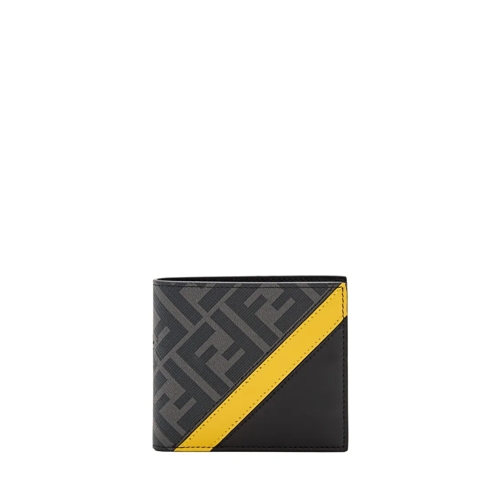 Fendi Geldbörse Wallet Fendi Diagonal Black