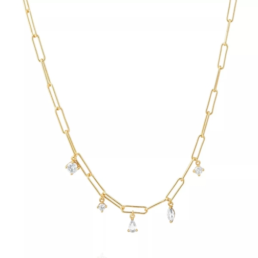 Sif Jakobs Jewellery Rimini Necklace Yellow Gold Collana corta