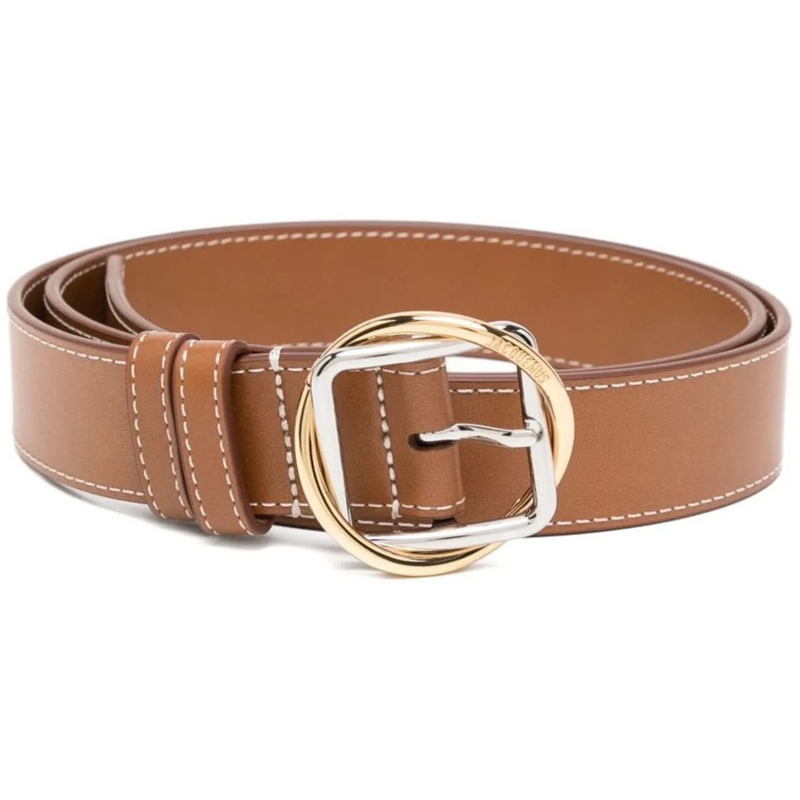 Jacquemus Ledergürtel Belts Light Brown braun