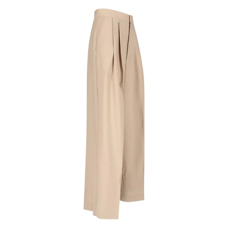 パンツ Sa Su Phi High-Waisted Wide-Leg Trousers With Front Pleats SA SU PHI high-waisted wide-leg Trousers | White | FARFETCH