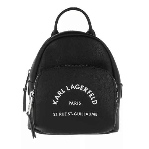 Karl Lagerfeld Rue Backpack Black Zaino