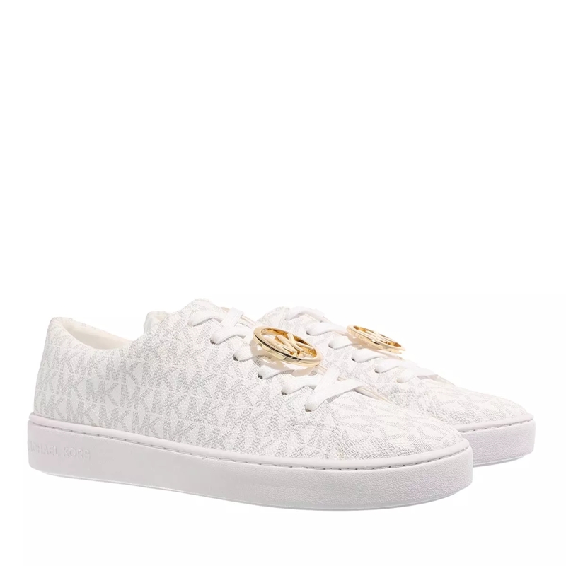 MICHAEL Michael Kors Low-Top-Sneaker Keaton Lace Up Bright White