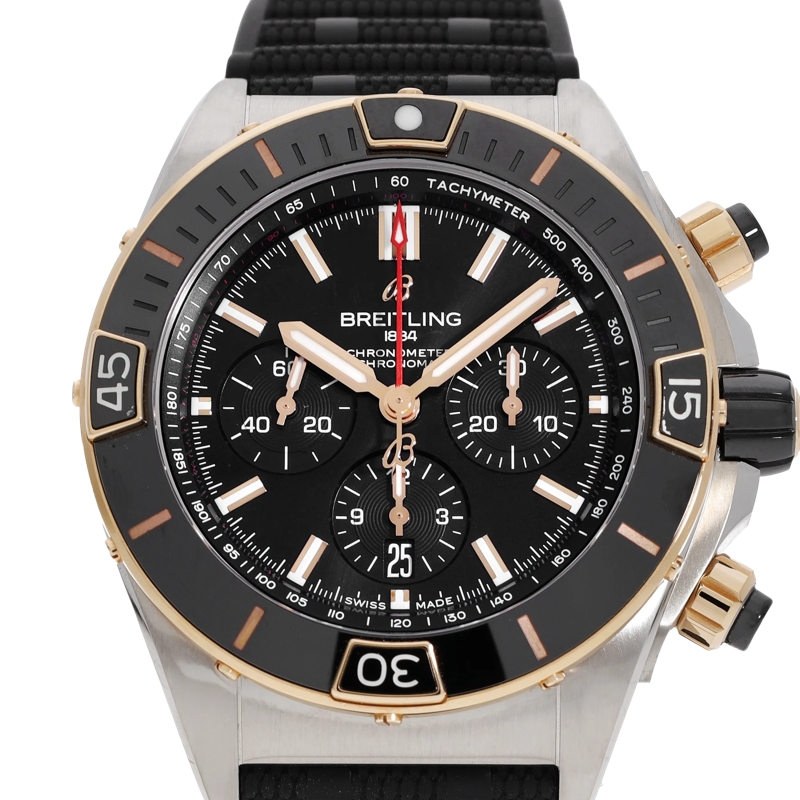 Breitling Automatikuhr Chronomat Schwarz