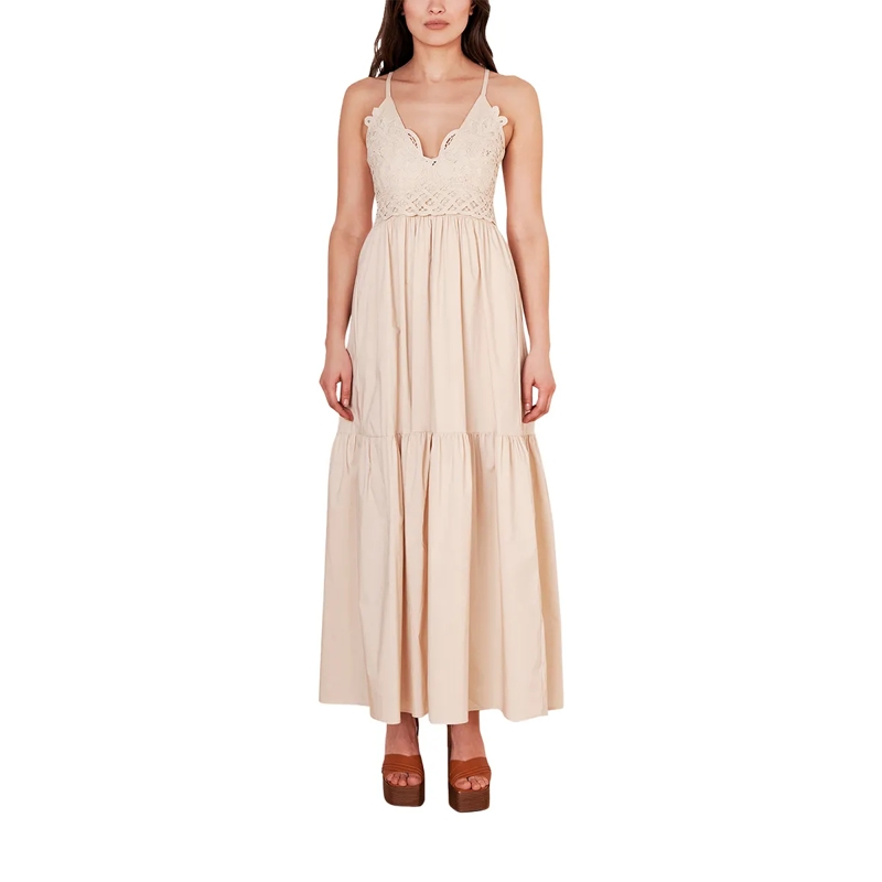 Claire Luise Maxikleid Kleid beige (Image 2)