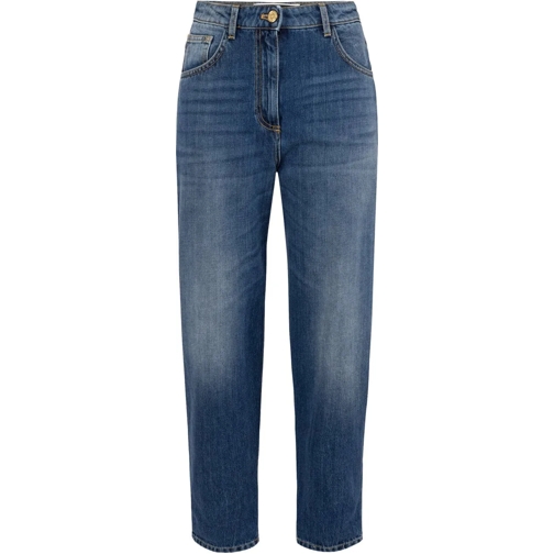 Elisabetta Franchi Magere Been Jeans Jeans Blue blau