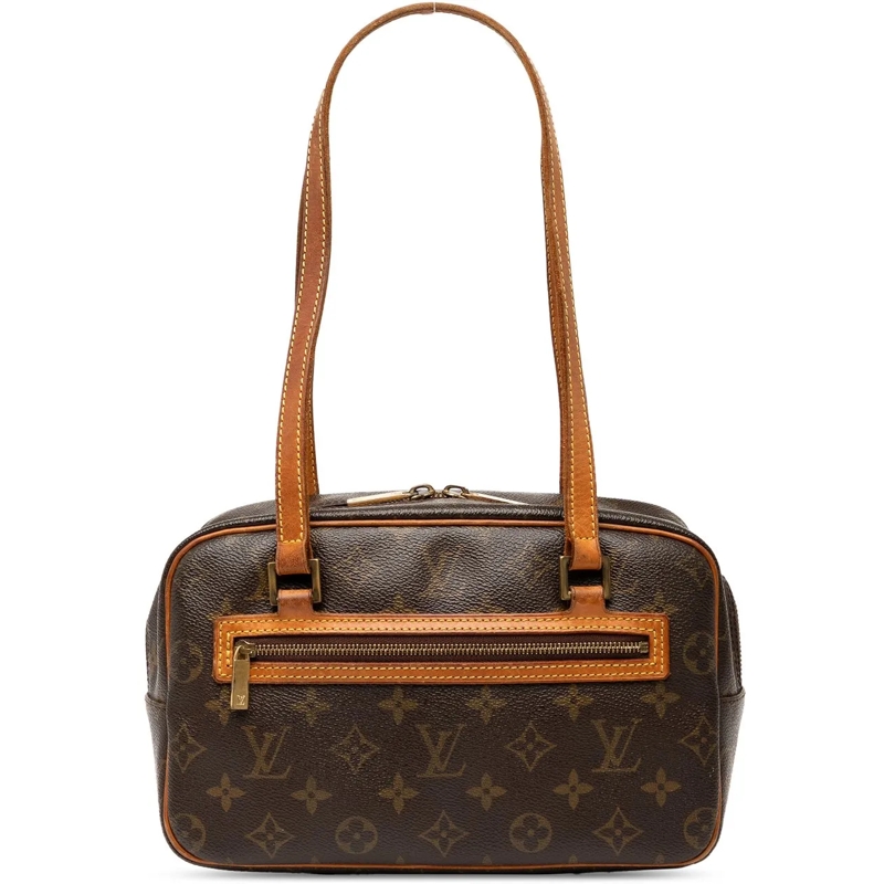 Louis Vuitton Schultertasche Monogram Cite MM braun