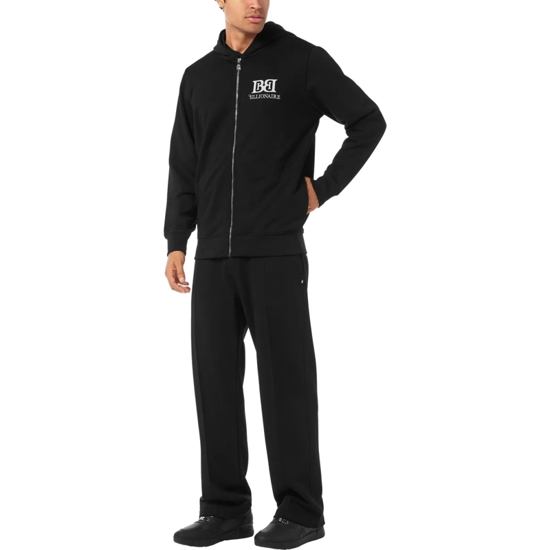 BILLIONAIRE Top Kapuzen-Sweatjacket schwarz(Image 3)