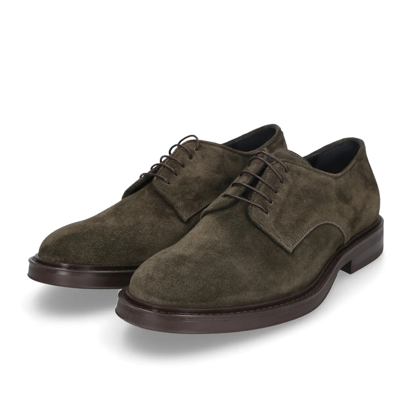 Heinrich Dinkelacker Schnürschuhe Schnürer Florenz Plain V dunkel-grün(Image 2)