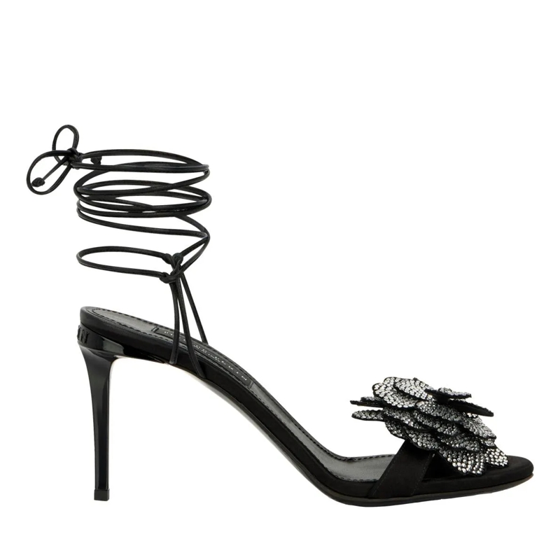 Philipp Plein Riemchensandalen Zeigen Sie Ihre Entschlossenheit und modische Seit schwarz