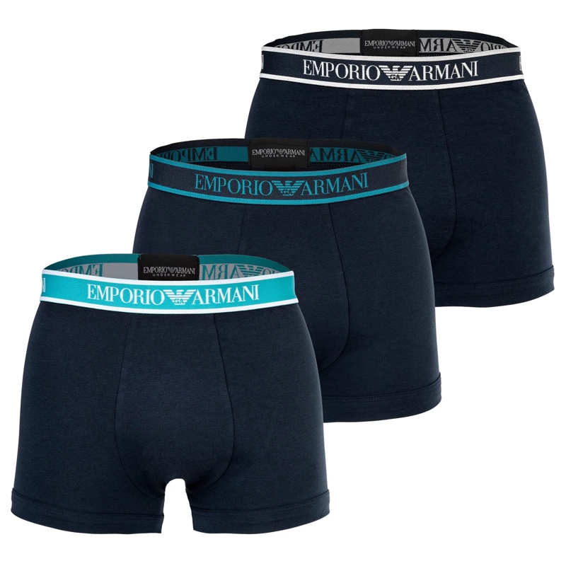 Emporio Armani  CORE LOGOBAND 3er Pack blau