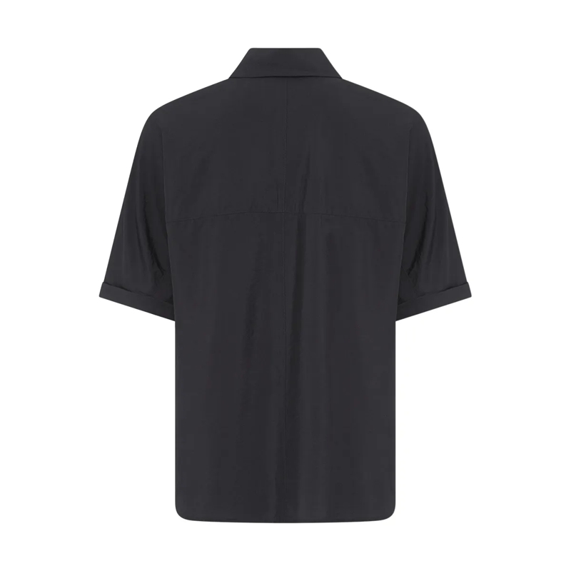 Marc Aurel Bluse Kurzarmbluse schwarz(Image 5)