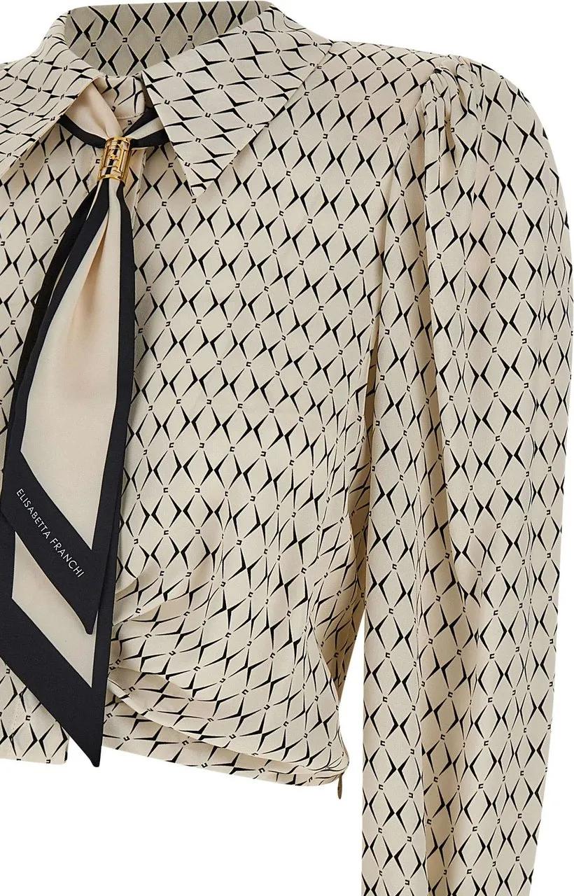 Elisabetta Franchi Elisabetta Franchi Shirts White weiB Blouses