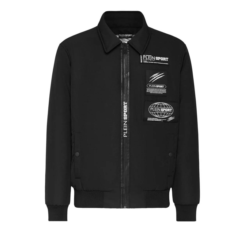 Plein Sport Bomberjacke Bomber Global Express Edition schwarz