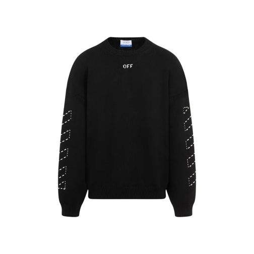 Off-White Trui Stitch Arrow Diags Pullover Black