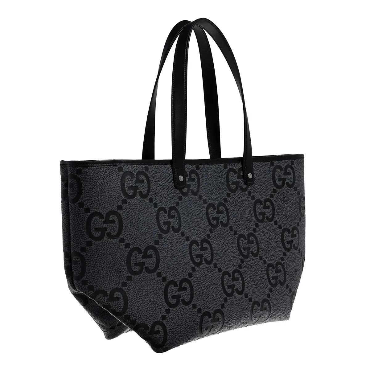 Gucci Shoppers Jumbo GG Medium in zwart