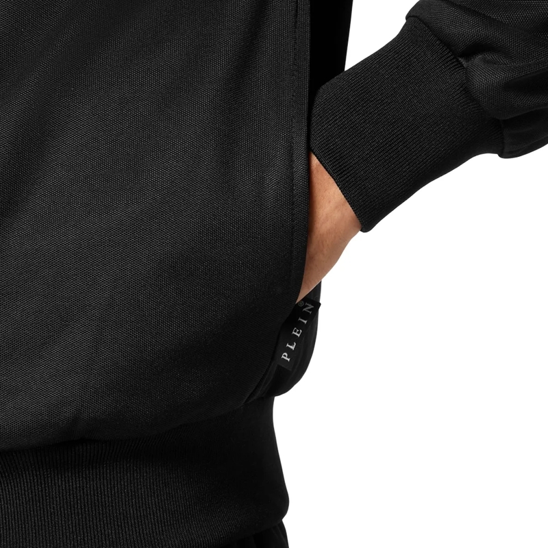 Philipp Plein Daunenjacke Jogging-Jacke Iconic Plein schwarz(Image 3)