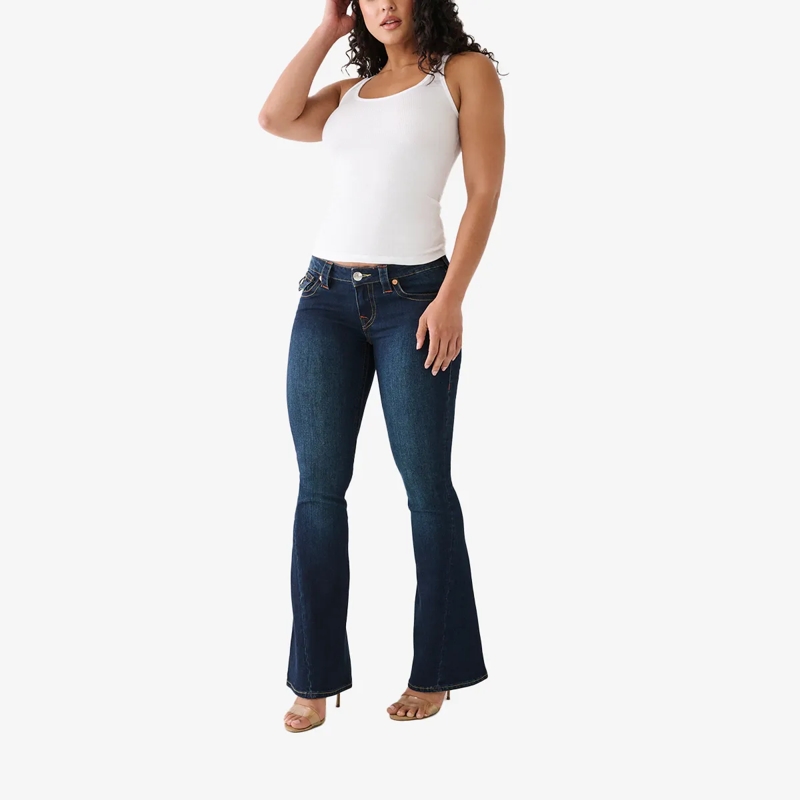 True Religion Jeans - Modell: Joey- Mid Rise- Mittelhohem Bund- Dez blau(Image 3)