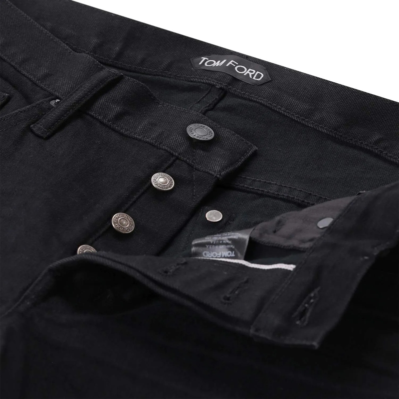 Tom Ford Jeans Straight-Fit Jeans schwarz(Image 3)