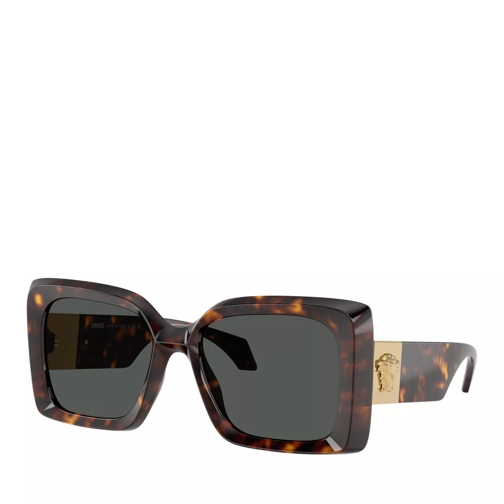 Versace 0VE4467U 54 108/87 Havana Sunglasses