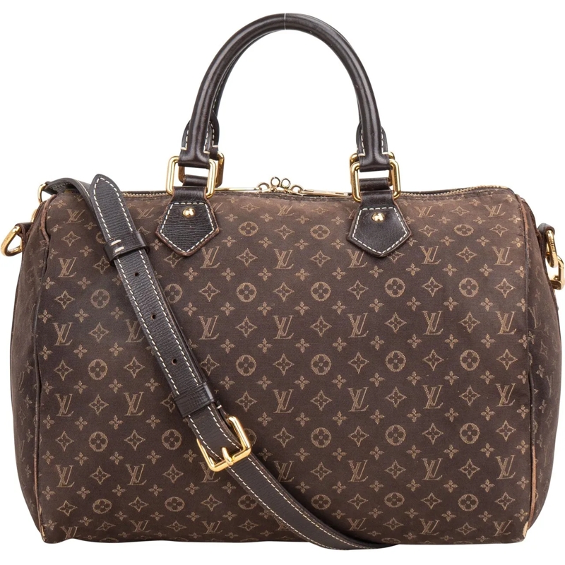 Louis Vuitton Tote Louis Vuitton Mini Lin Monogram Speedy 30 Handbag braun
