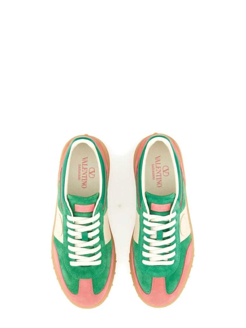 Thumbnail - Valentino Garavani Low-Top Sneaker - "Upvillage" Sneaker - Gr. 38 (EU) - in Grün - für Damen