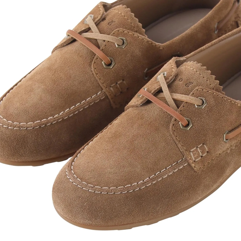 Hogan Veterschoenen Mokassins aus Veloursleder braun(Image 2)