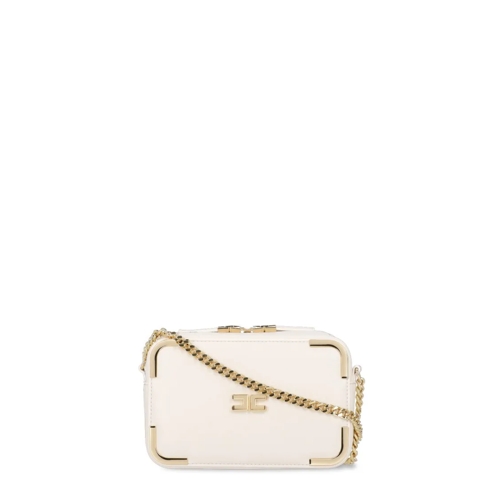 Elisabetta Franchi Sac à bandoulière Bag With Logo Neutrals