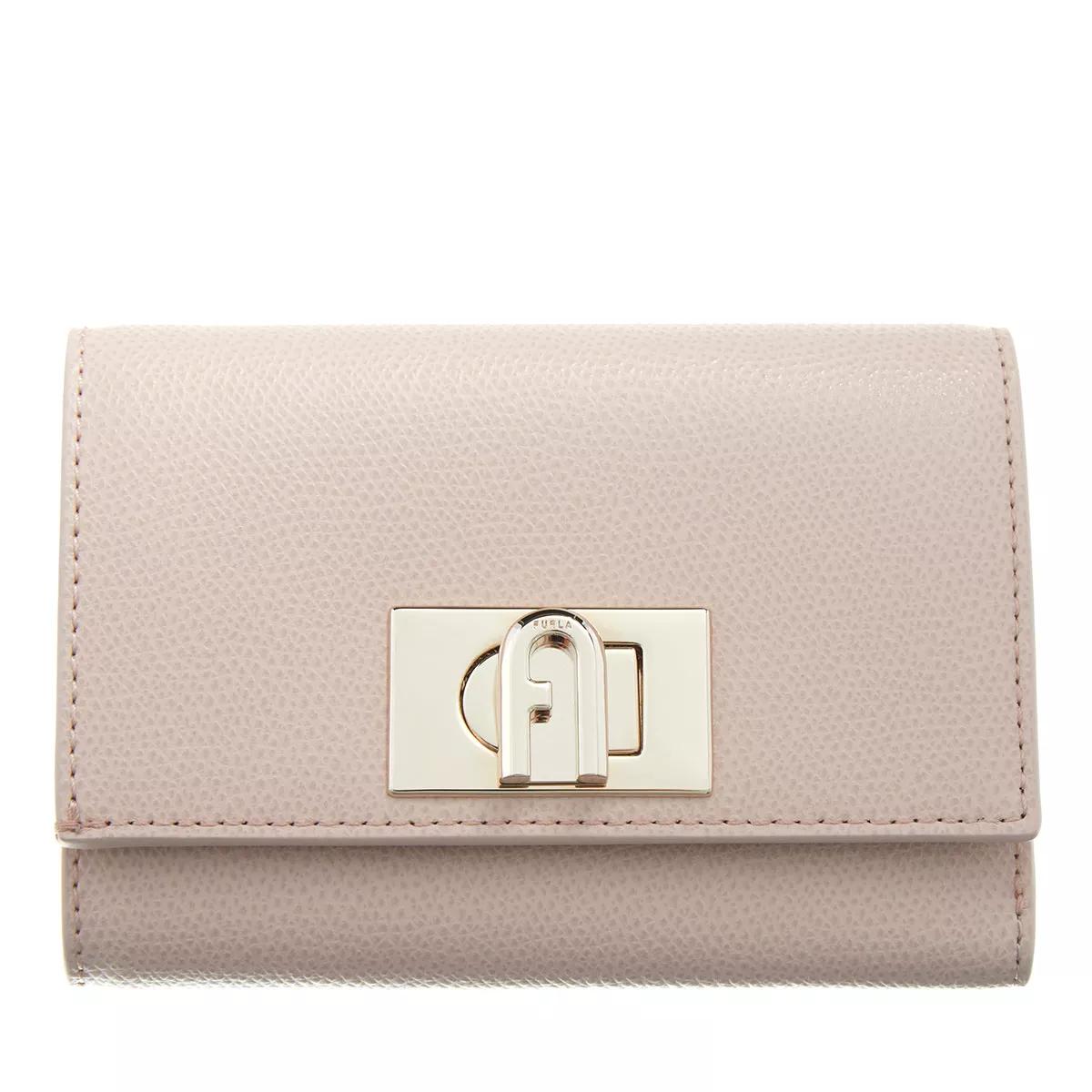 Furla Portemonnaie - Furla 1927 M Compact Wallet - Gr. unisize - in Beige - für Damen