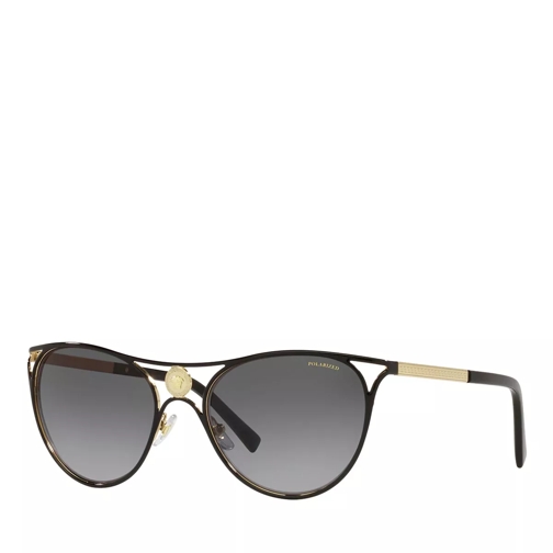 Versace Sunglasses 0VE2237 Black/Gold Lunettes de soleil
