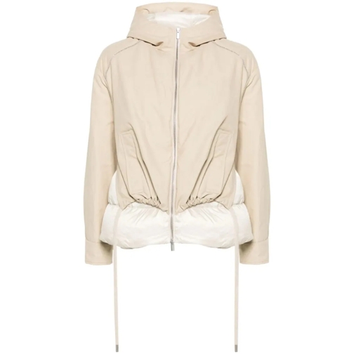 Peserico Monili Chain-Detail Beige Jacket Neutrals Veste de transition