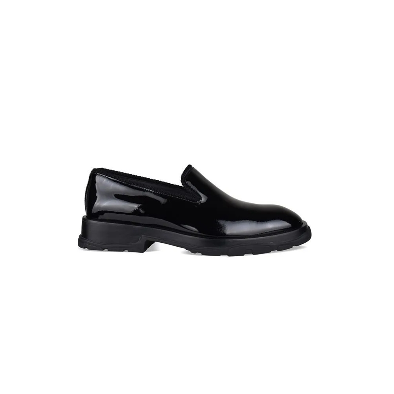 Alexander McQueen Loafer Slip-On Tread Loafers Black