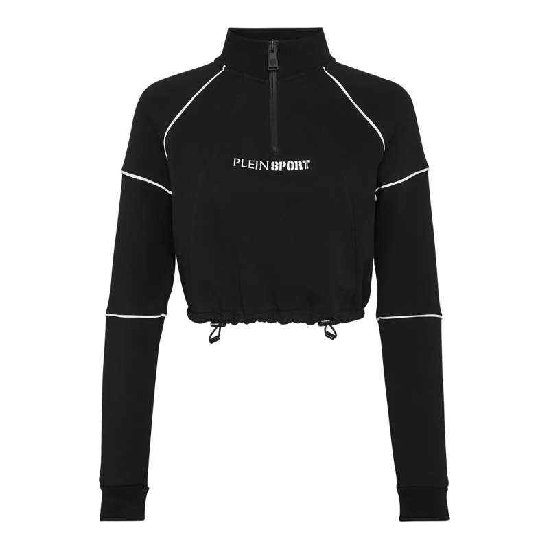 Plein Sport Daunenjacke Sweatjacke schwarz